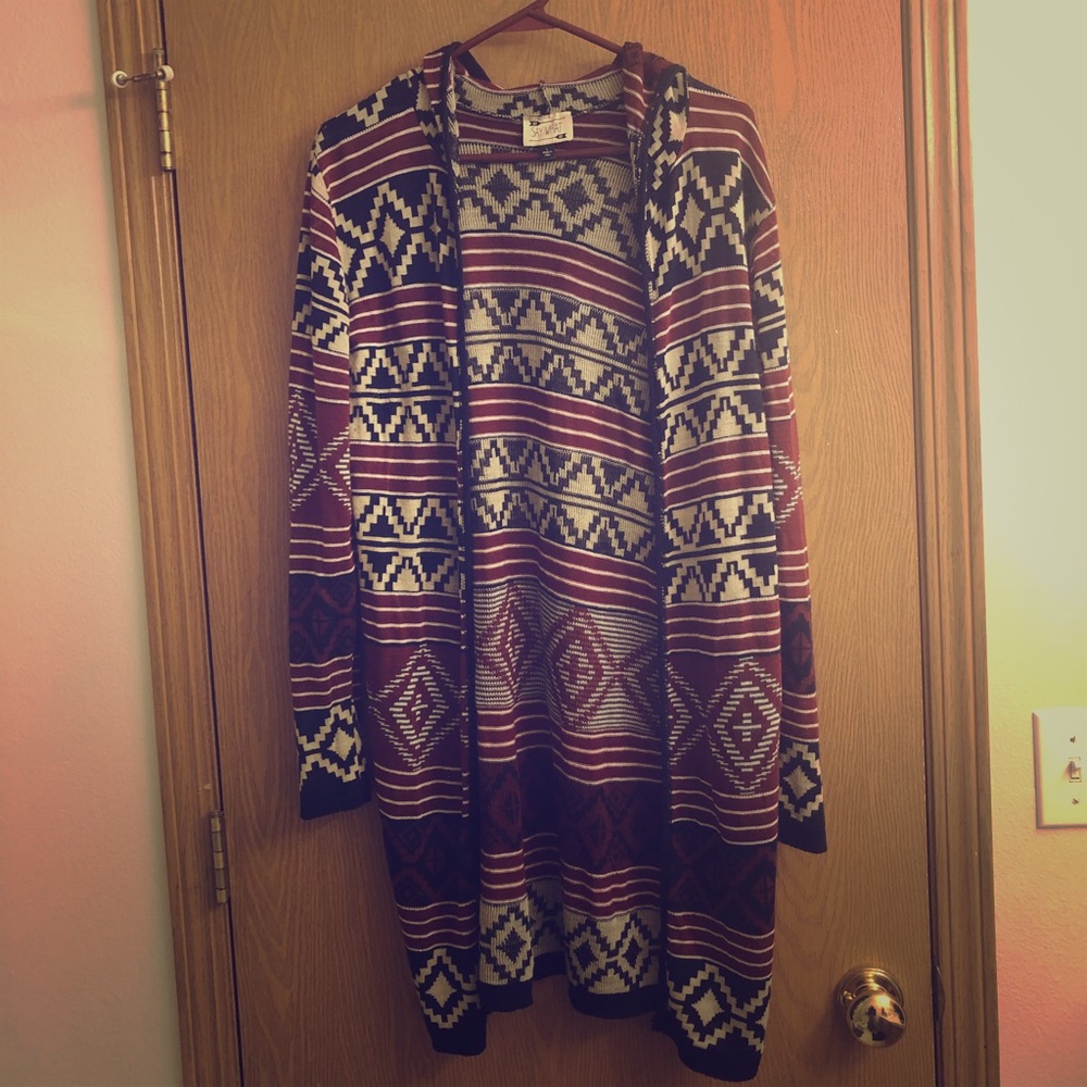 Long comfy cardigan